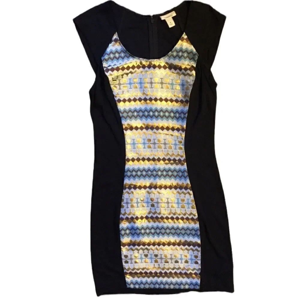 Ladies Ambar Metallic Dress 